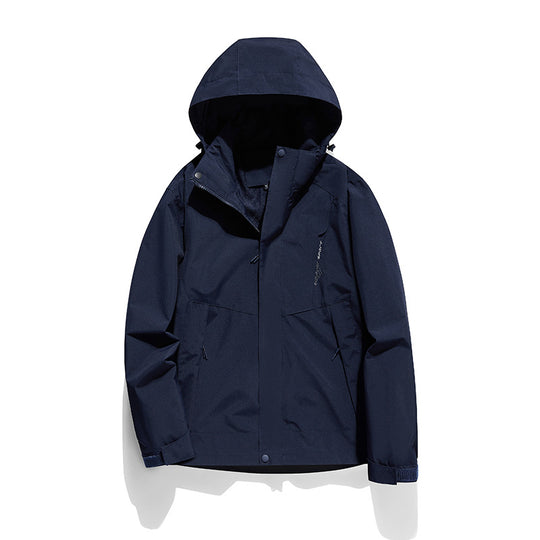 Damen zweilagige Softshell‑Outdoorjacke mit abnehmbarem Fleece‑Innenlayer und Kapuze Shop Nory