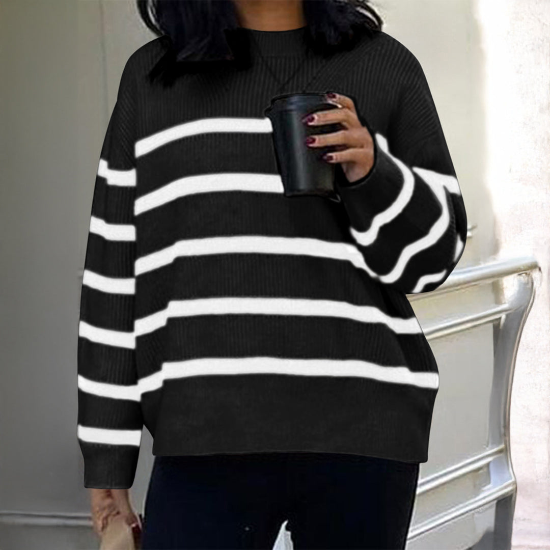 Damen nan oversized Mohair-Strickpullover mit weitem Carmen-Boat-Ausschnitt und flauschiger Struktur Shop Nory