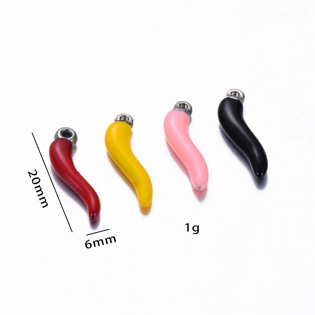 Damen charmantes Bananen-Anhänger aus hochwertigem Metall Shop Nory