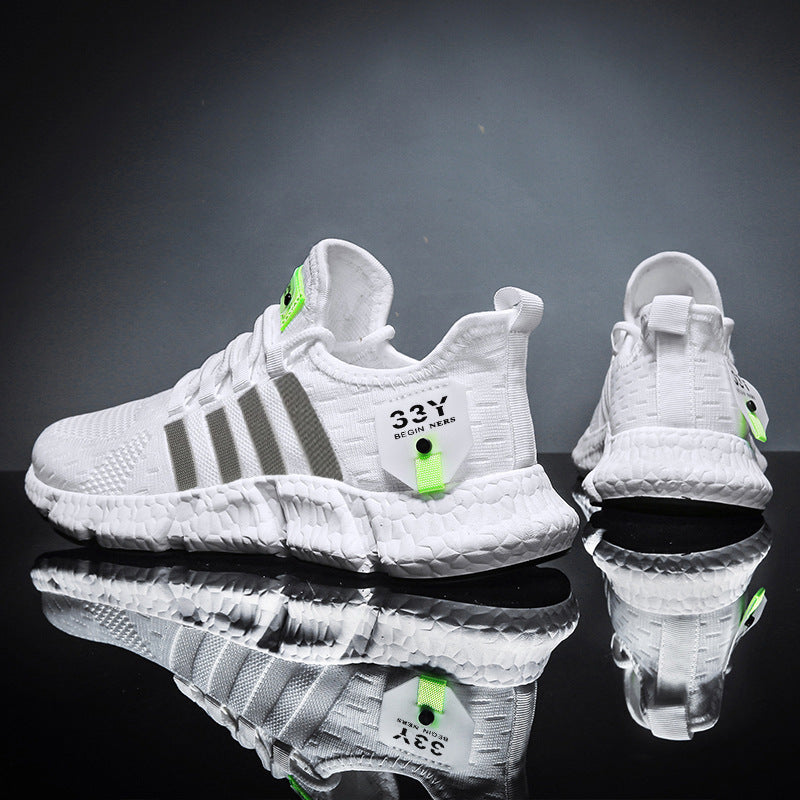 Damen Atmungsaktive Sport Sneakers mit stoßdämpfender Sohle und flexibler Konstruktion