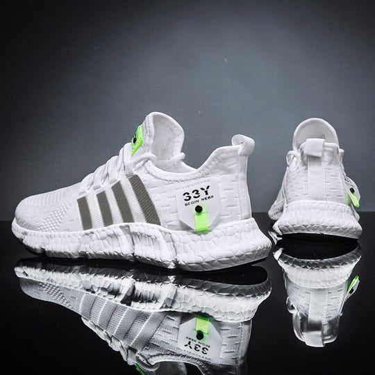 Damen Atmungsaktive Sport Sneakers mit stoßdämpfender Sohle und flexibler Konstruktion