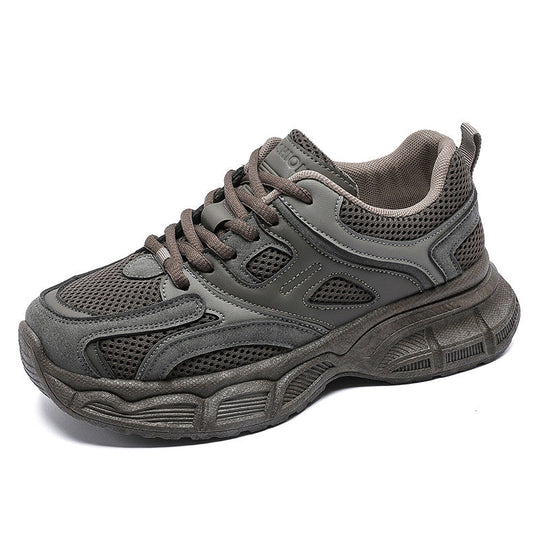 Damen Sportliche Atmungsaktive Sneakers mit dämpfender Sohle Shopnory