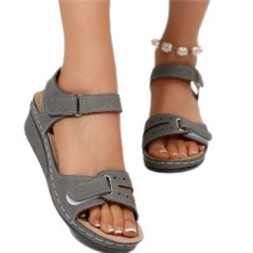 Damen ergonomische Wedge-Sandalen Shopnory