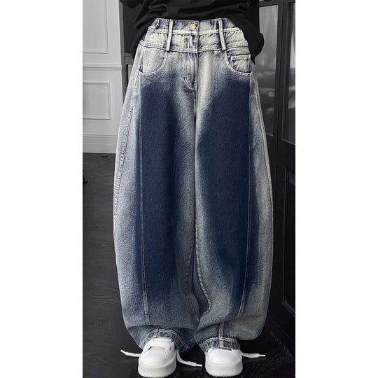 Damen Bequeme und stylische Baggy-Jeans Shop Nory