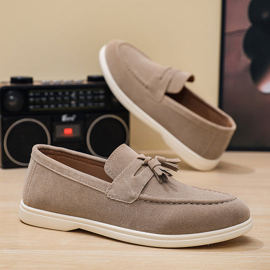 Herren Elegante Mokassins mit Quasten Shop Nory