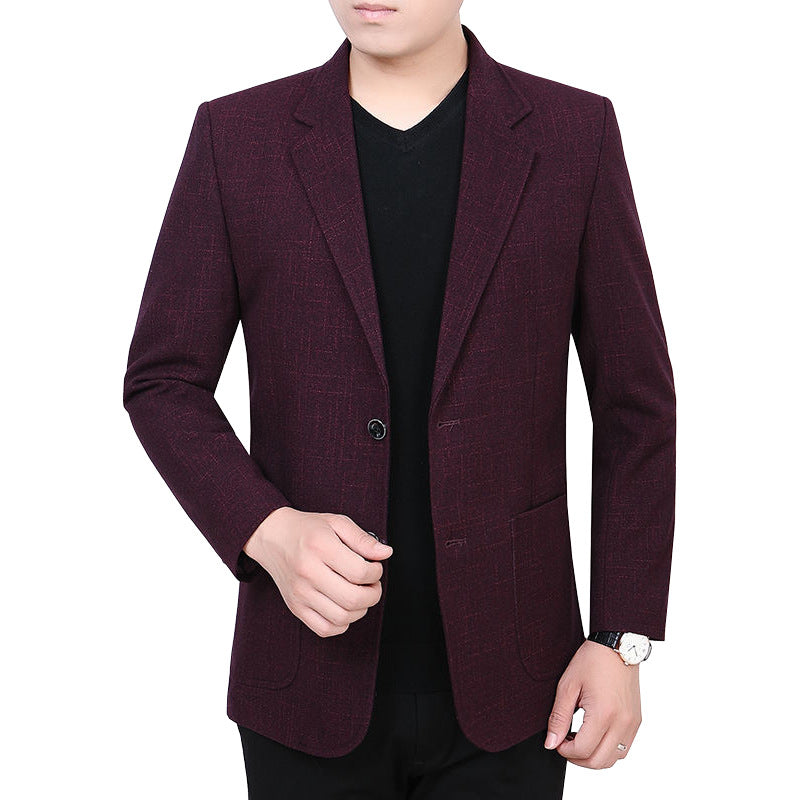 Herren Glencheck-Sakko Slim Fit aus Wollmischung mit dezentem Overcheck Shop Nory