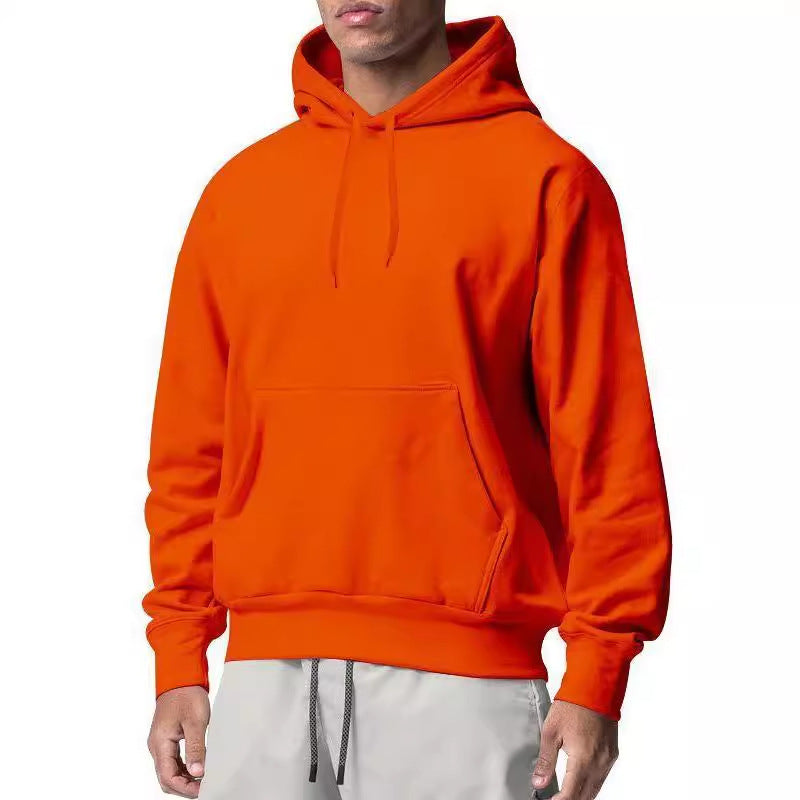 Herren nan Premium-Kapuzenpullover mit Kängurutasche, innen angerautem Fleece, verstärkter Nackennaht und geripptem Saum Shop Nory