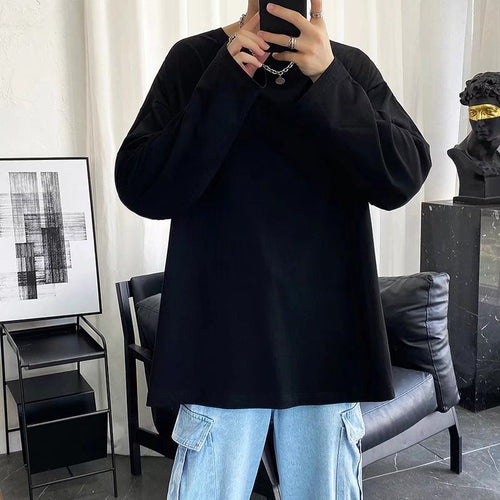 Damen Lässiges Oversized Langarmshirt Shop Nory