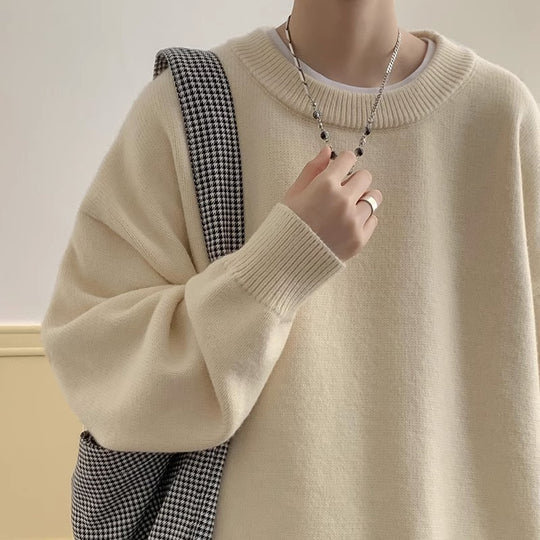 Unisex Oversized Kuschelpullover mit Rundhalsausschnitt Shop Nory