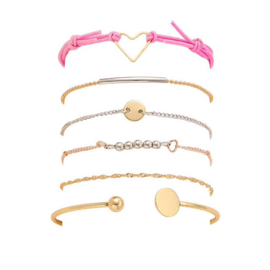 Damen Armband-Set mit filigranen Designs und liebevollen Anhängern Shop Nory
