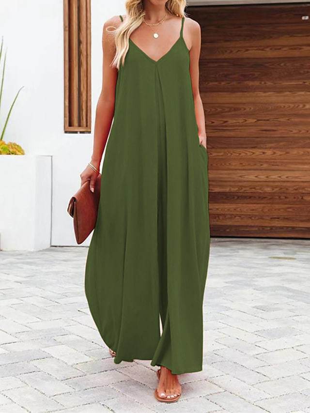 Damen lässiges Maxikleid