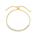 Damen Armband mit funkelnden Kristallen und verstellbarem Design Shop Nory