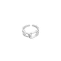 Damen Offener Ring mit kreativem Kettendesign Shop Nory