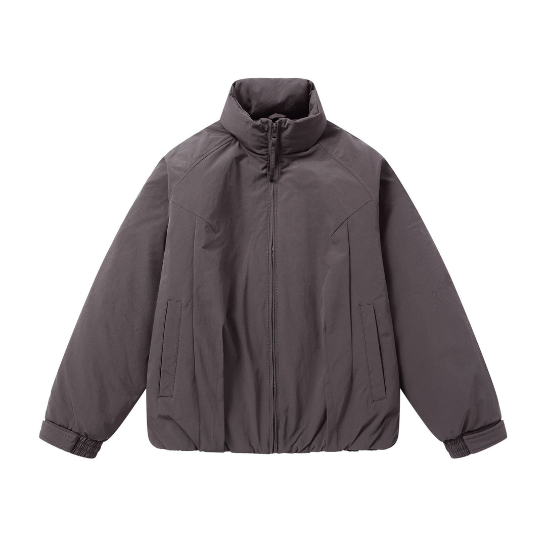 Herren Kurz‑Pufferjacke mit schützendem Stehkragen, verdecktem Reißverschluss und elastischem Saum Shop Nory
