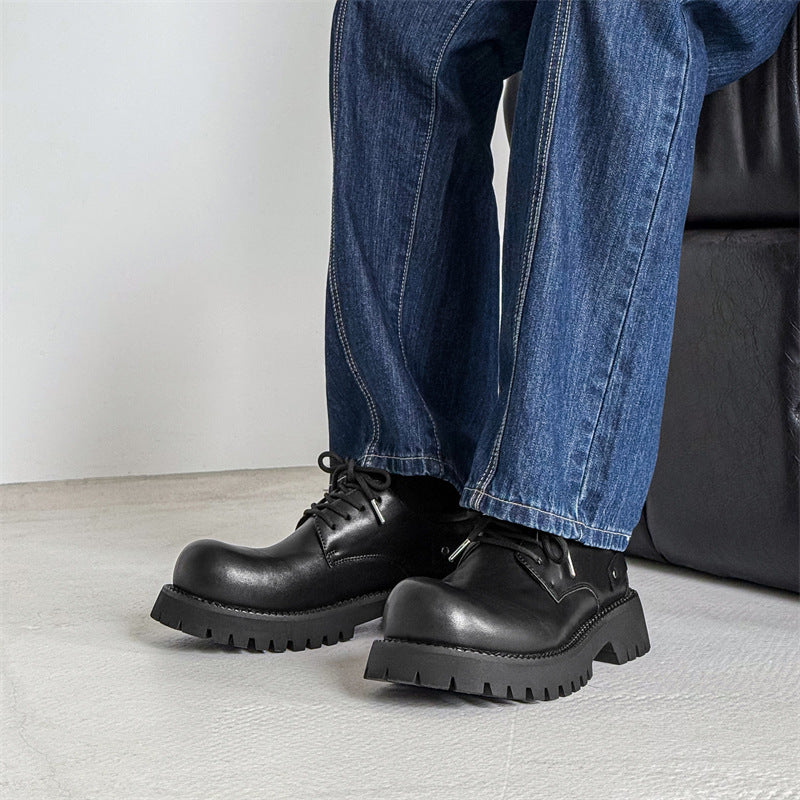 Herren Derb geschnürte Lederschuhe