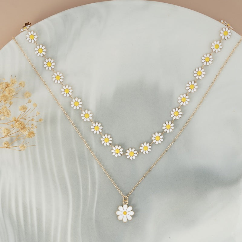 Gänseblümchen Anhänger Halskette | Shop Nory