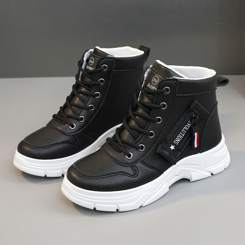 Damen High-Top Sneakers mit dämpfender Sohle und trendigem Design
