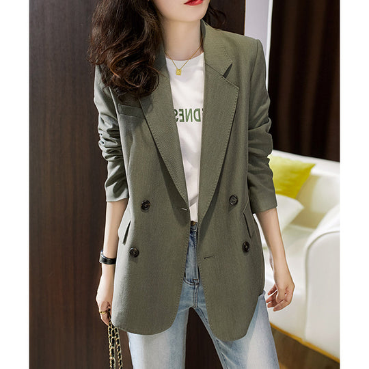 Damen Lässiger zweireihiger Blazer Shop Nory