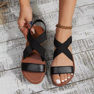Damen Komfortable und stylische Riemensandalen
