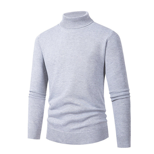 Herren eleganter Rollkragenpullover aus hochwertigem Material