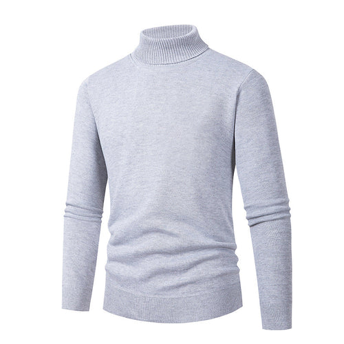 Herren eleganter Rollkragenpullover aus hochwertigem Material