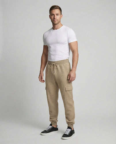 Cargo Jogginghose Herren sportlich mit elastischem Bund