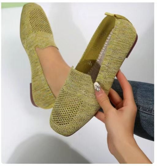 Damen Bequeme und luftige Slipper mit atmungsaktivem Obermaterial