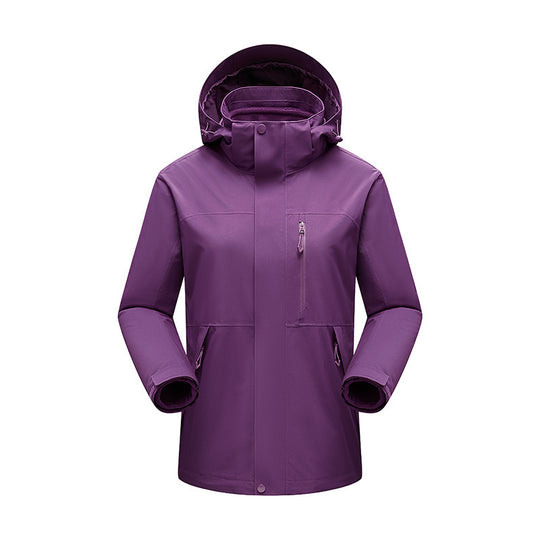 Herren Wasserabweisender Winterparka mit abnehmbarer Kapuze und getapten Nähten Shop Nory