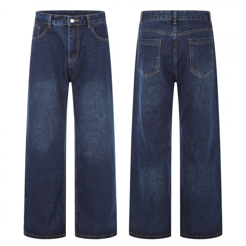 Damen High‑Waist Jeans mit weitem Bein, Fünf‑Taschen und lockerem Schnitt Shop Nory