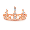 Damen Kranz-Ring mit funkelnden Zirkonia-Elementen Shop Nory