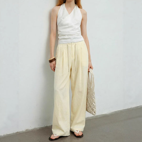 Damen Lockere Baumwollhose Shop Nory