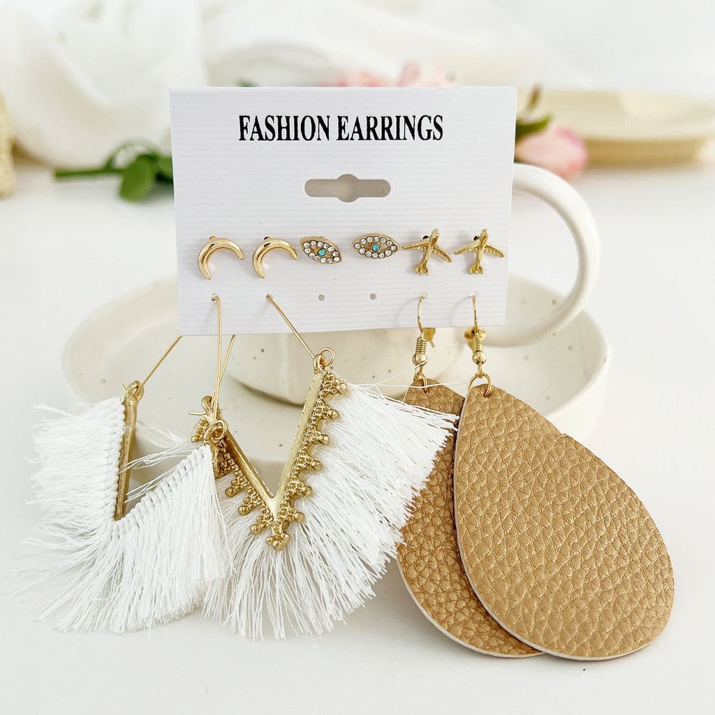 Damen Ohrringe Set mit verschiedenen Designs Shop Nory