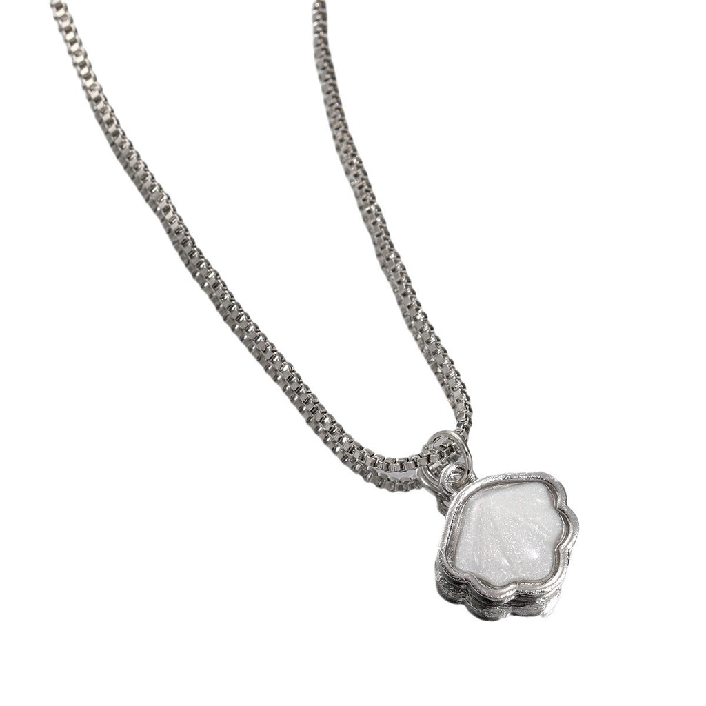 Damen Halskette mit elegantem Muschelanhänger Shop Nory