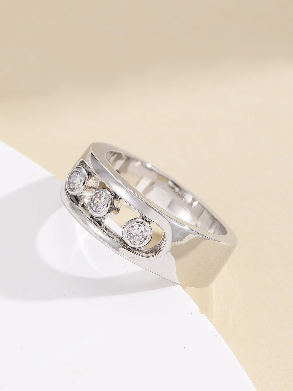 Damen Partnerring mit funkelnden Zirkonia Shop Nory