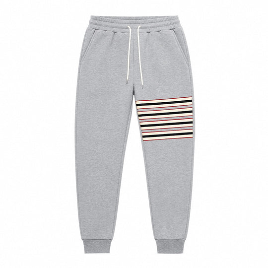 Herren Sportliche Jogginghose mit seitlichem Streifenpanel und Kordelzug Shop Nory
