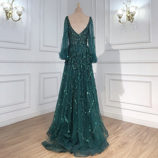 Socialite Aura Königin Langes Kleid
