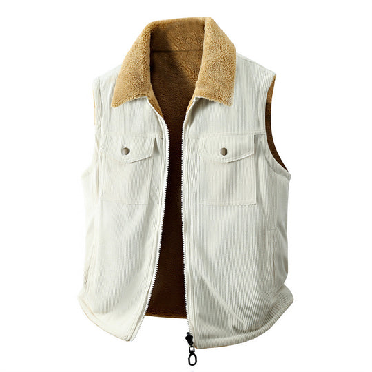 Damen Praktische Fleece-Weste