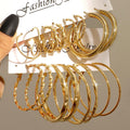 Damen Ohrstecker Set mit eleganten, geschwungenen und dekorativen Designs Shop Nory