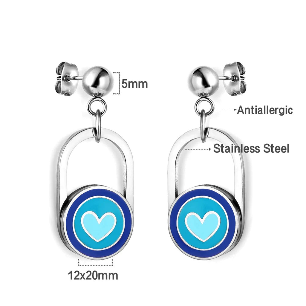 Damen Armkettchen mit bunten Anhängern aus hochwertigem Edelstahl Shop Nory