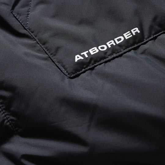 Unisex Wattierter Kapuzenpullover-Anorak mit halbem Reißverschluss, Kängurutasche und Kordelzug Shop Nory