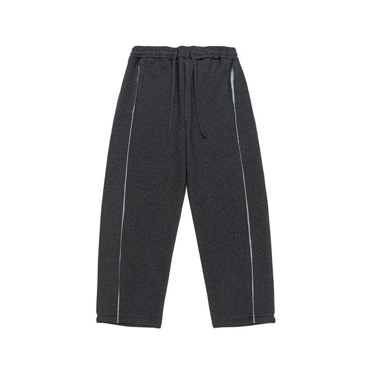 Damen Relaxed-Fit Culotte-Sweathose mit hohem Gummibund und Kontrastpaspel Shop Nory