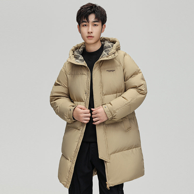 Herren Lange Daunenjacke Shop Nory