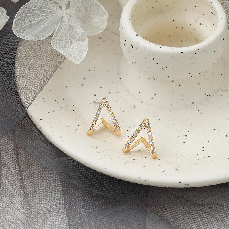 Damen Ohrringe im eleganten geometrischen Design Shop Nory