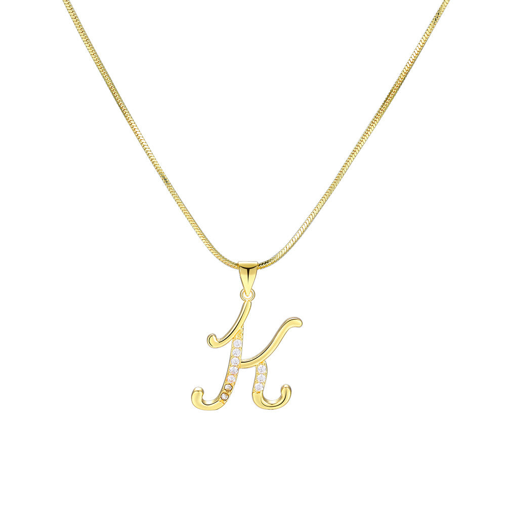 Damen Halskette mit funkelndem Y-Anhänger und eleganter Feingold-Oberfläche Shop Nory