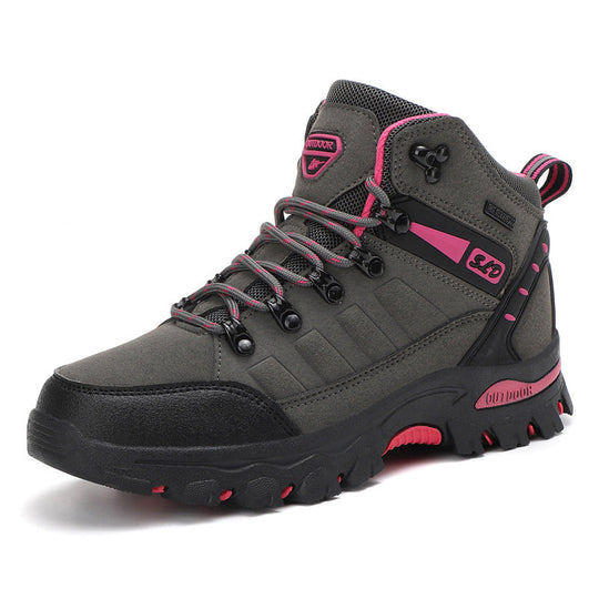 Damen Hochwertige und wasserdichte Wanderschuhe mit rutschfester Sohle und atmungsaktivem Obermaterial