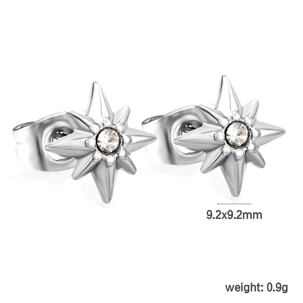 Damen Ohrstecker im Sternen-Design Shop Nory