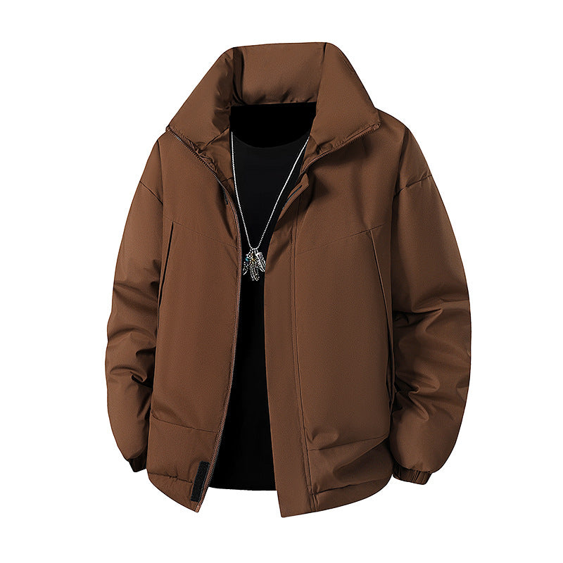 Herren Modische Übergangsjacke mit hohen Kragen Shop Nory