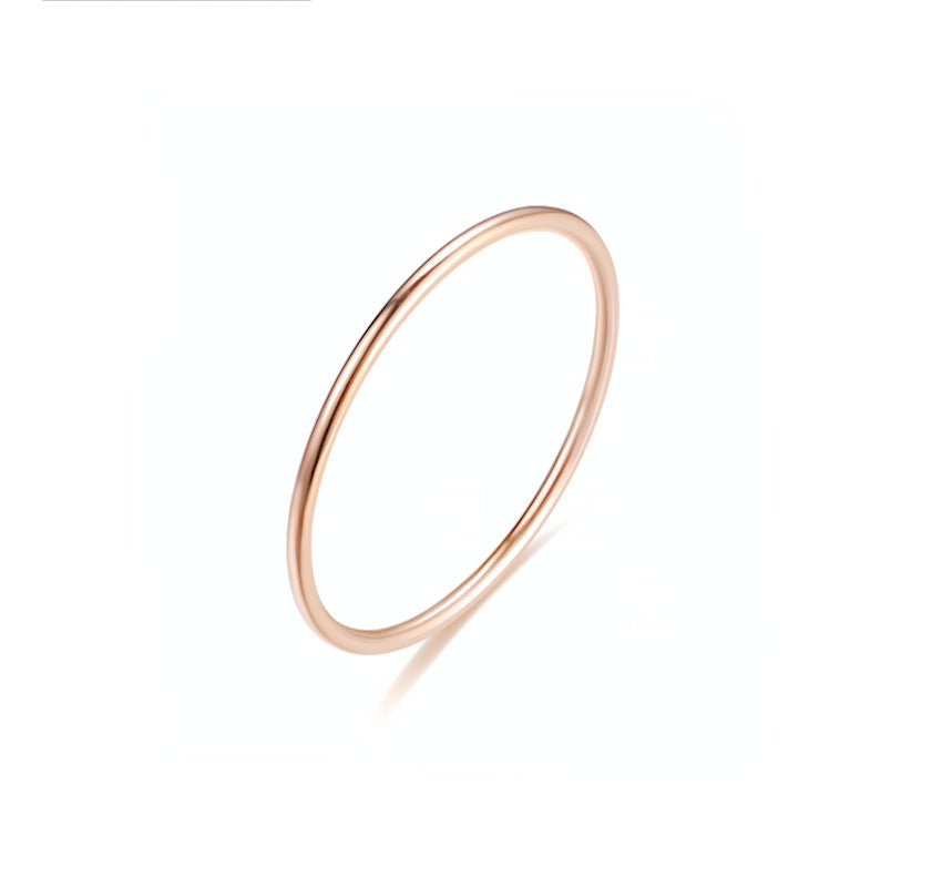 Damen eleganter handgefertigter Goldring Shop Nory
