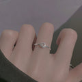 Damen filigraner Ring mit zartem Rosenmotiv Shop Nory