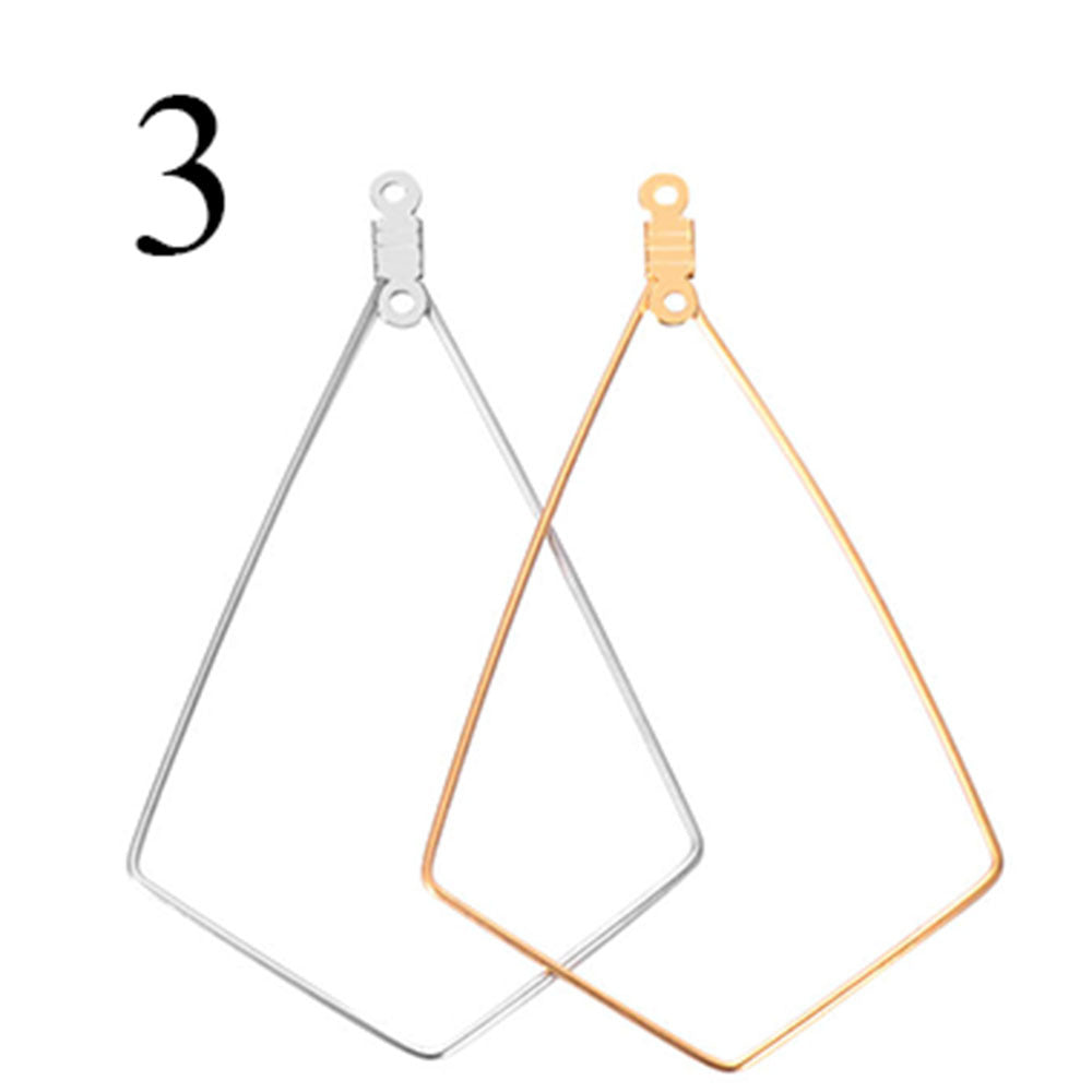 Damen geometrische Ohrringe aus leichtem Metall Shop Nory